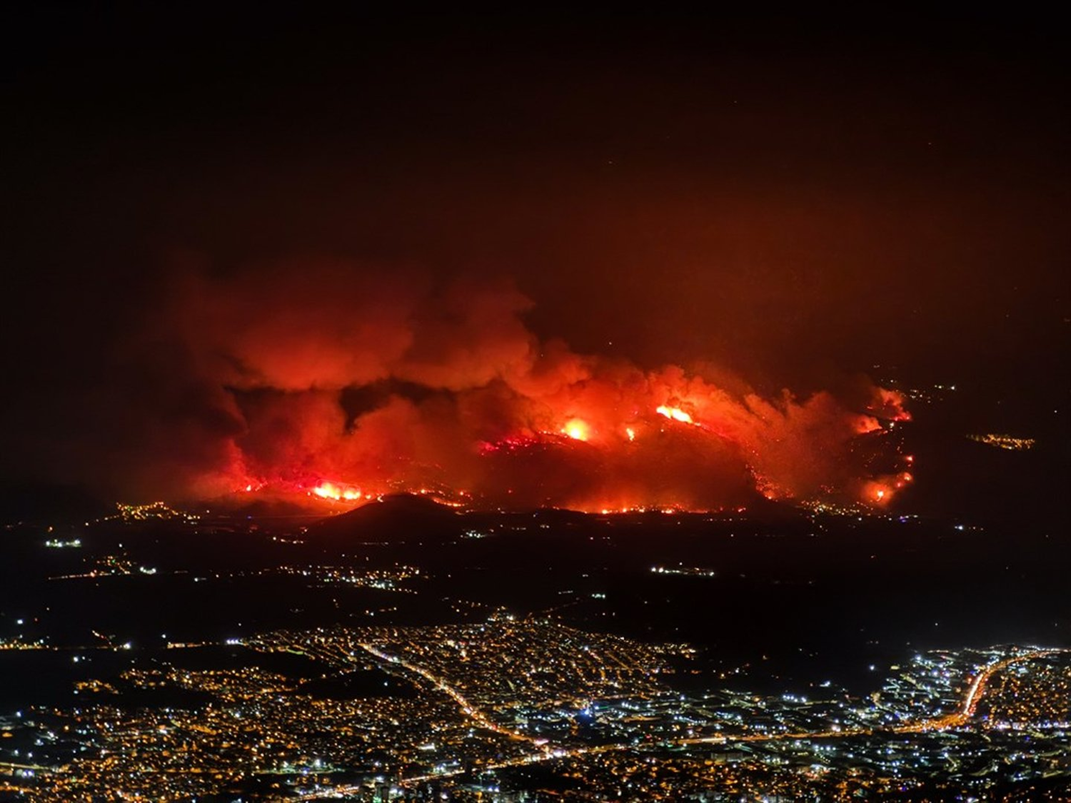 Bursa'da orman yangını: 1 itfaiye eri hayatını kaybetti